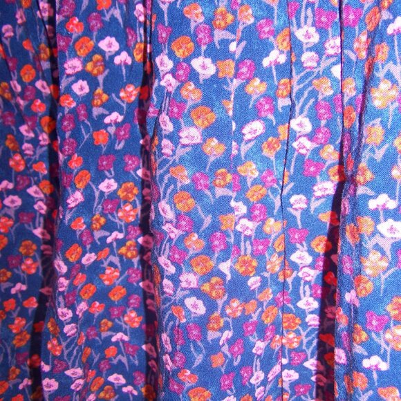 Mossimo Smocked Waist Floral Skirt Sz XXL (Juniors) - Picture 3 of 4